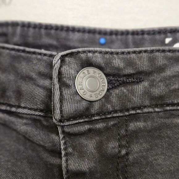 Highwaisted black distressed skinny jeans - Picture 8 of 11